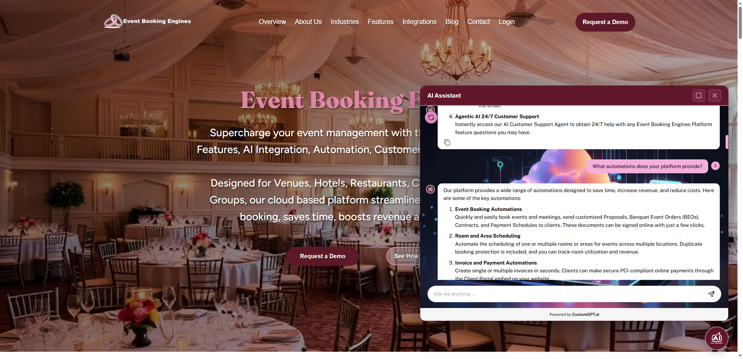 Chaos to Clarity: The AI-Driven Event Booking Platform