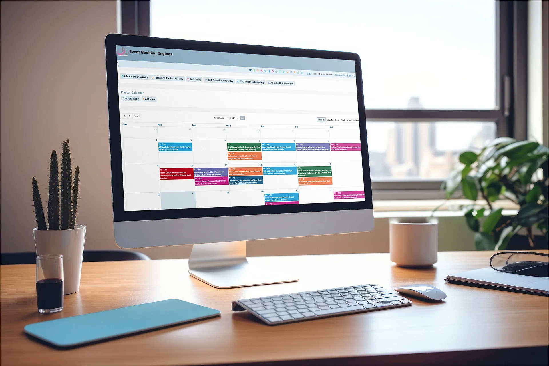 Event Planning and Scheduling - Full Detail
