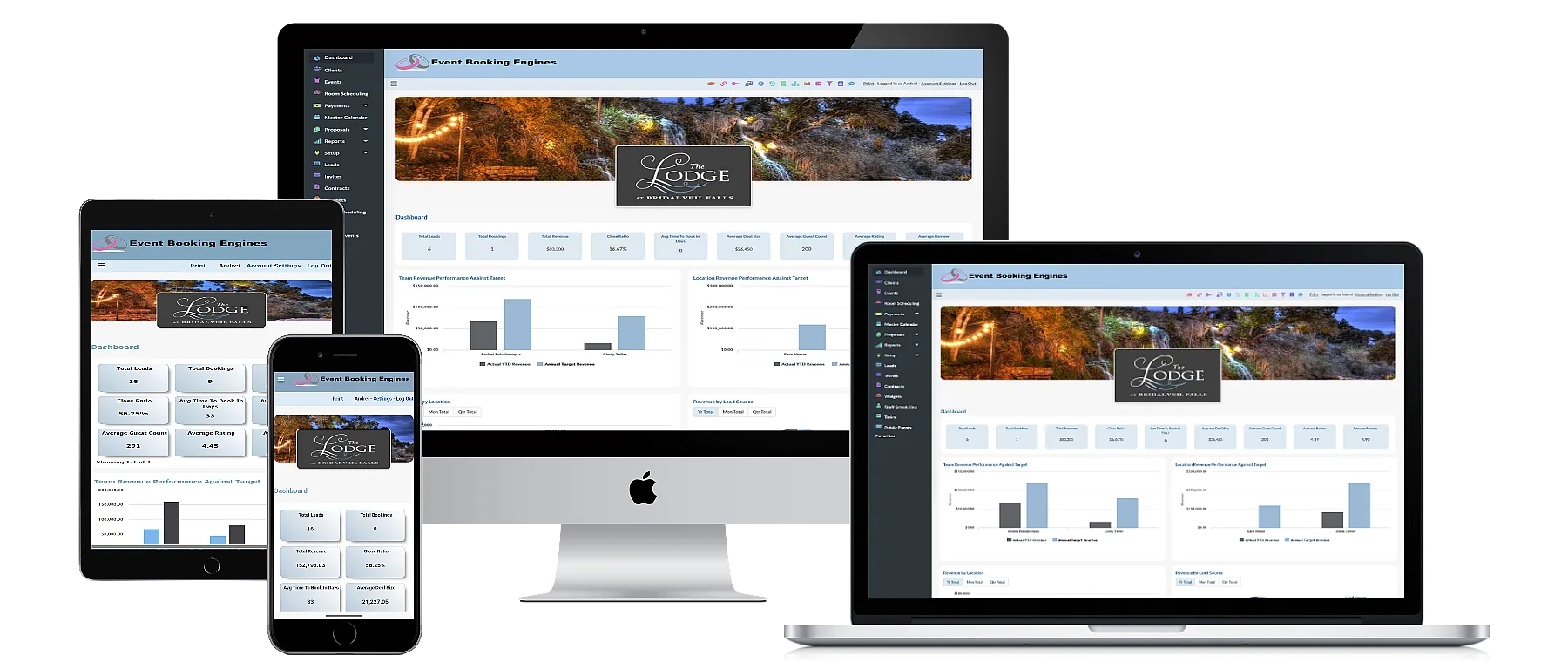 Event Booking Engines Software